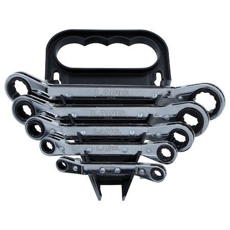 Kastar Hand Tools/A&E Hand Tools/Lang 5PC SAE OFFSET RATCHET BX WRENCH ST KH5362